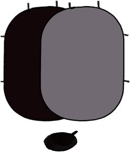 Grey and Black Backdrop
